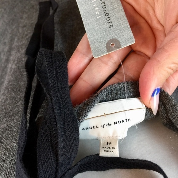 Anthro Angel Of The North Torie Tie-Back Sweater - Picture 7 of 7